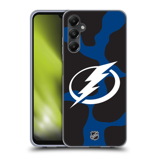 NHL Tampa Bay Lightning Cow Pattern Soft Gel Case for Samsung Galaxy A05s