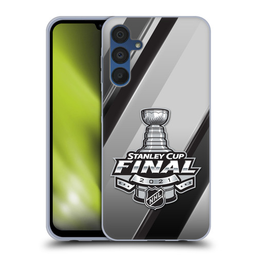 NHL 2021 Stanley Cup Final Stripes 2 Soft Gel Case for Samsung Galaxy A15