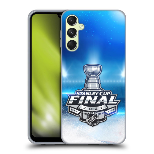 NHL 2021 Stanley Cup Final Stadium Soft Gel Case for Samsung Galaxy A24 4G / Galaxy M34 5G