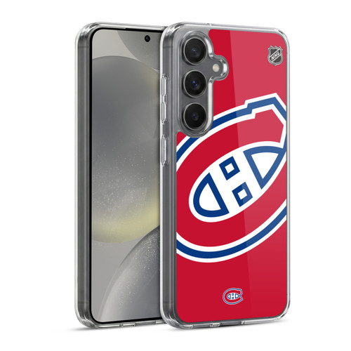 NHL Montreal Canadiens Oversized Soft Gel Case for Samsung Galaxy S24 5G
