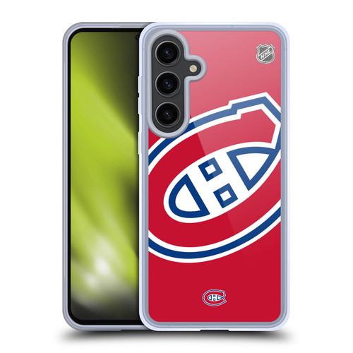 NHL Montreal Canadiens Oversized Soft Gel Case for Samsung Galaxy S24+ 5G