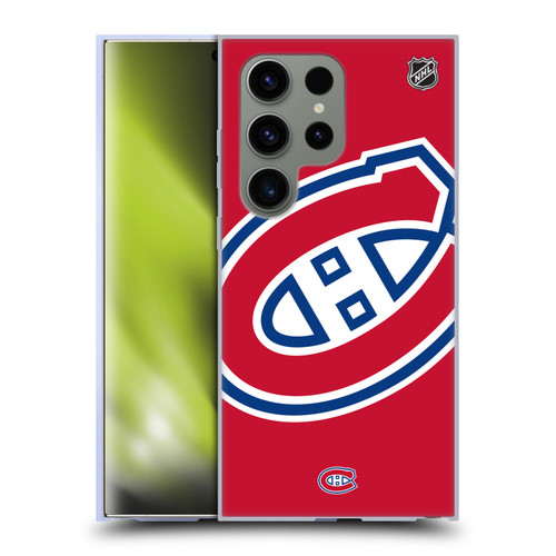 NHL Montreal Canadiens Oversized Soft Gel Case for Samsung Galaxy S24 Ultra 5G