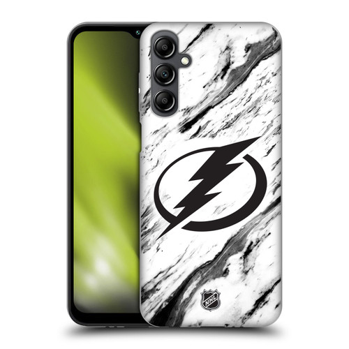 NHL Tampa Bay Lightning Marble Soft Gel Case for Samsung Galaxy M14 5G