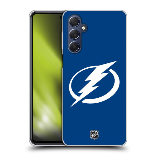 NHL Tampa Bay Lightning Plain Soft Gel Case for Samsung Galaxy M54 5G