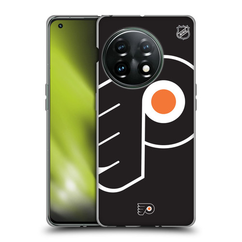 NHL Philadelphia Flyers Oversized Soft Gel Case for OnePlus 11 5G