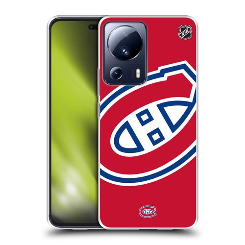 NHL Montreal Canadiens Oversized Soft Gel Case for Xiaomi 13 Lite 5G