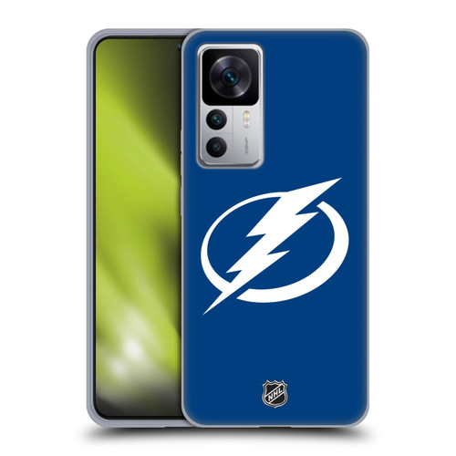 NHL Tampa Bay Lightning Plain Soft Gel Case for Xiaomi 12T 5G / 12T Pro 5G / Redmi K50 Ultra 5G