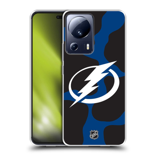 NHL Tampa Bay Lightning Cow Pattern Soft Gel Case for Xiaomi 13 Lite 5G