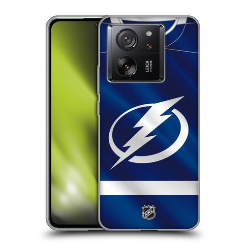 NHL Tampa Bay Lightning Jersey Soft Gel Case for Xiaomi 13T 5G / 13T Pro 5G
