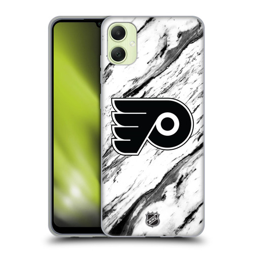 NHL Philadelphia Flyers Marble Soft Gel Case for Samsung Galaxy A05