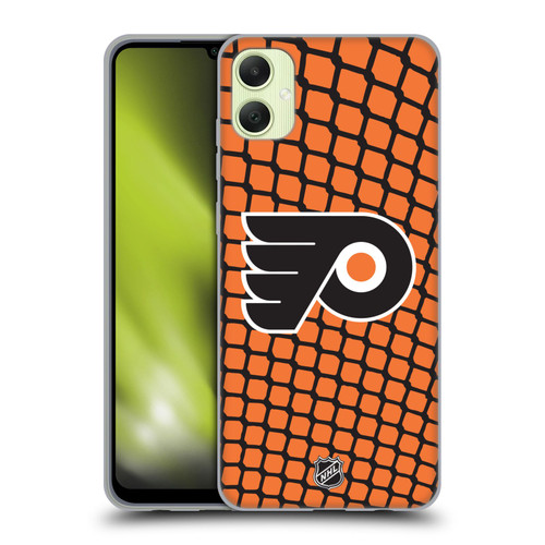 NHL Philadelphia Flyers Net Pattern Soft Gel Case for Samsung Galaxy A05