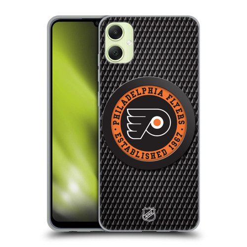 NHL Philadelphia Flyers Puck Texture Soft Gel Case for Samsung Galaxy A05