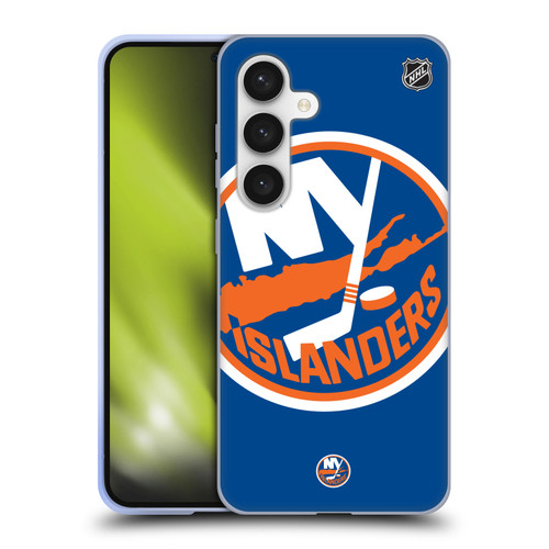 NHL New York Islanders Oversized Soft Gel Case for Samsung Galaxy S24 5G