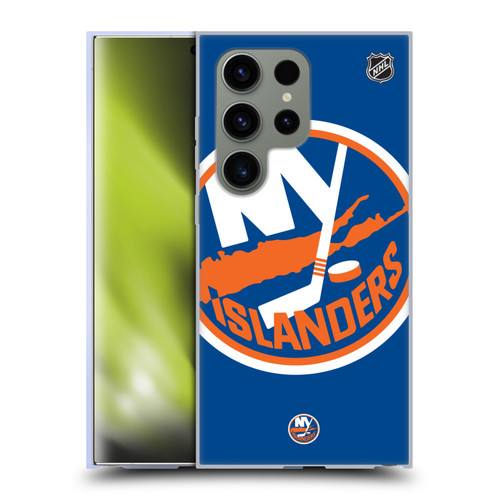 NHL New York Islanders Oversized Soft Gel Case for Samsung Galaxy S24 Ultra 5G