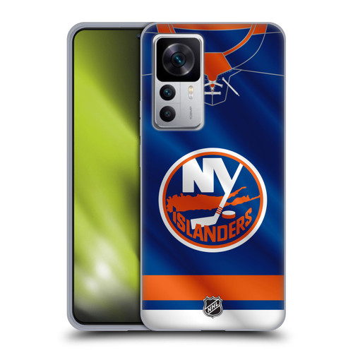 NHL New York Islanders Jersey Soft Gel Case for Xiaomi 12T 5G / 12T Pro 5G / Redmi K50 Ultra 5G