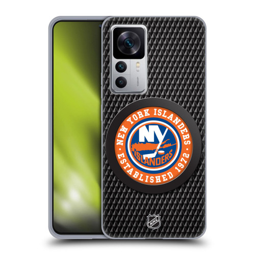 NHL New York Islanders Puck Texture Soft Gel Case for Xiaomi 12T 5G / 12T Pro 5G / Redmi K50 Ultra 5G
