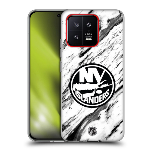 NHL New York Islanders Marble Soft Gel Case for Xiaomi 13 5G