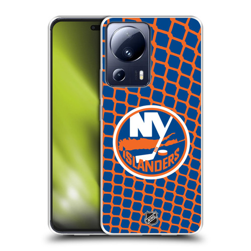 NHL New York Islanders Net Pattern Soft Gel Case for Xiaomi 13 Lite 5G