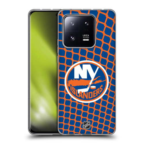 NHL New York Islanders Net Pattern Soft Gel Case for Xiaomi 13 Pro 5G