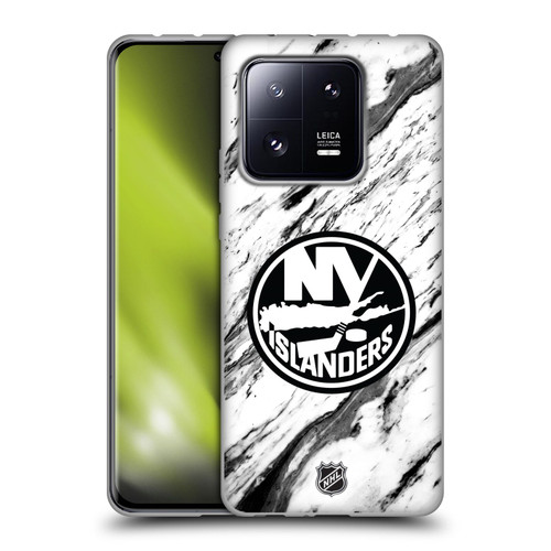 NHL New York Islanders Marble Soft Gel Case for Xiaomi 13 Pro 5G