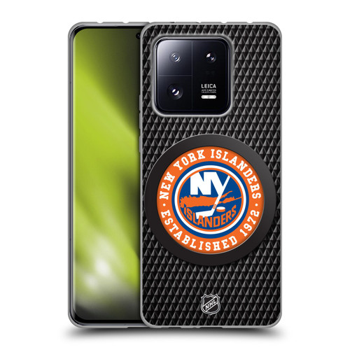 NHL New York Islanders Puck Texture Soft Gel Case for Xiaomi 13 Pro 5G