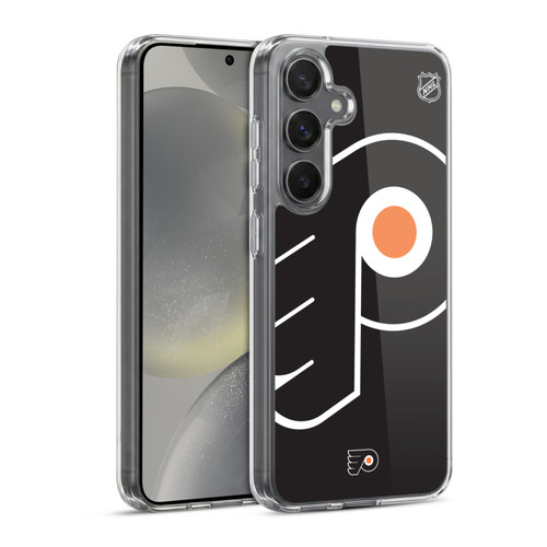 NHL Philadelphia Flyers Oversized Soft Gel Case for Samsung Galaxy S24 5G & MagSafe