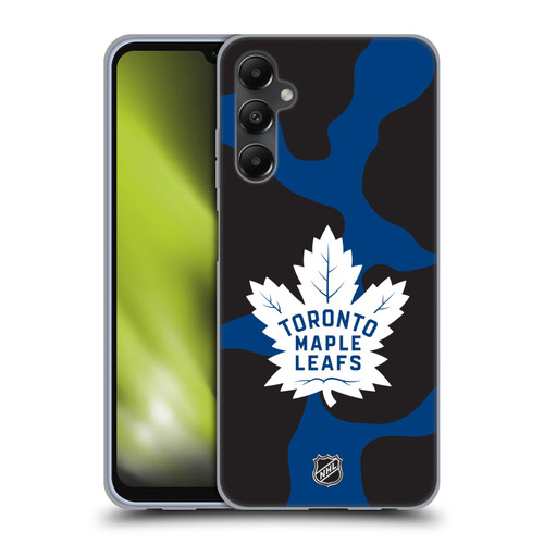 NHL Toronto Maple Leafs Cow Pattern Soft Gel Case for Samsung Galaxy A05s