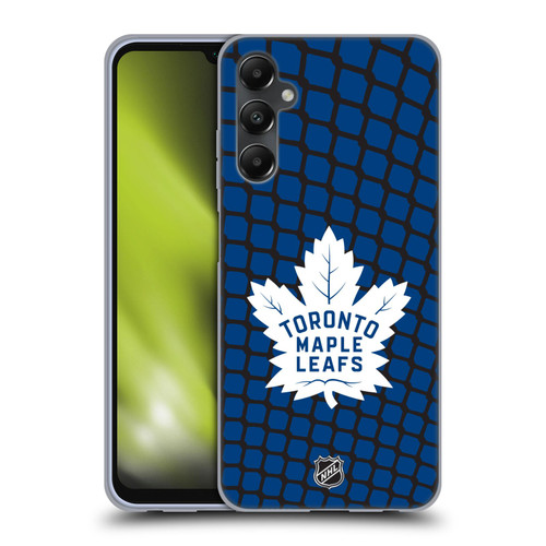 NHL Toronto Maple Leafs Net Pattern Soft Gel Case for Samsung Galaxy A05s