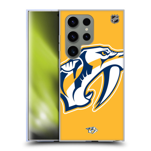 NHL Nashville Predators Oversized Soft Gel Case for Samsung Galaxy S24 Ultra 5G