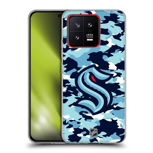 NHL Seattle Kraken Camouflage Soft Gel Case for Xiaomi 13 5G