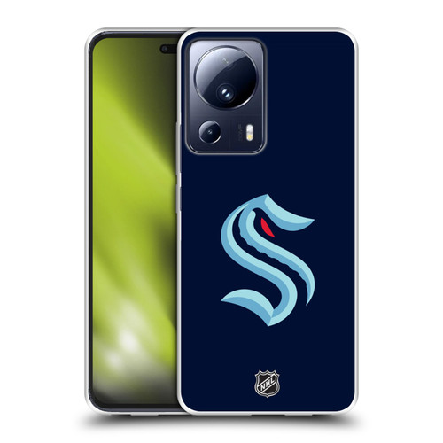 NHL Seattle Kraken Plain Soft Gel Case for Xiaomi 13 Lite 5G