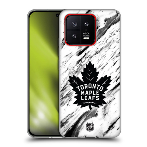 NHL Toronto Maple Leafs Marble Soft Gel Case for Xiaomi 13 5G