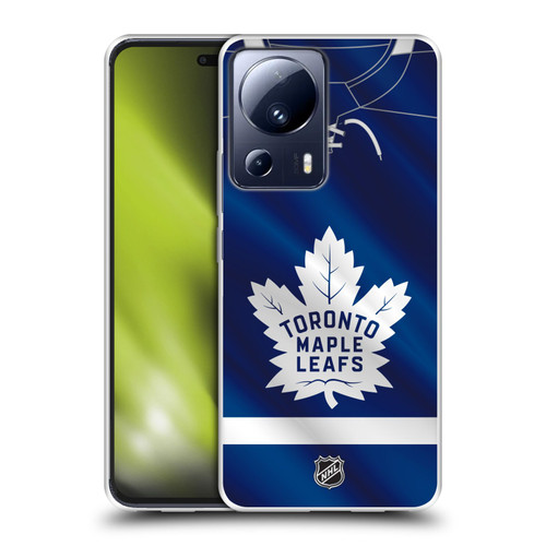 NHL Toronto Maple Leafs Jersey Soft Gel Case for Xiaomi 13 Lite 5G