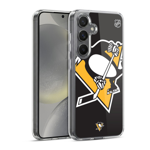 NHL Pittsburgh Penguins Oversized Soft Gel Case for Samsung Galaxy S24 5G & MagSafe