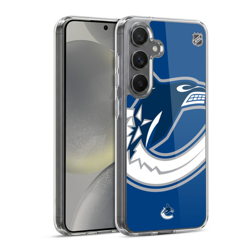 NHL Vancouver Canucks Oversized Soft Gel Case for Samsung Galaxy S24 5G & MagSafe