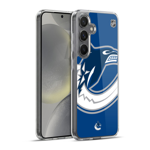 NHL Vancouver Canucks Oversized Soft Gel Case for Samsung Galaxy S24+ 5G & MagSafe