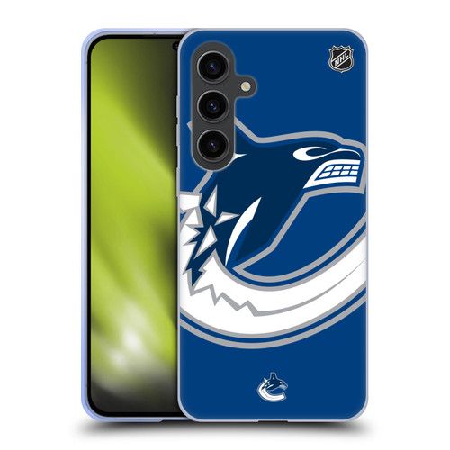 NHL Vancouver Canucks Oversized Soft Gel Case for Samsung Galaxy S24+ 5G