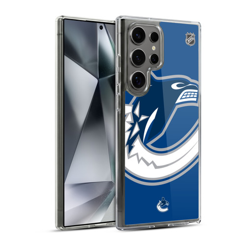 NHL Vancouver Canucks Oversized Soft Gel Case for Samsung Galaxy S24 Ultra 5G & MagSafe
