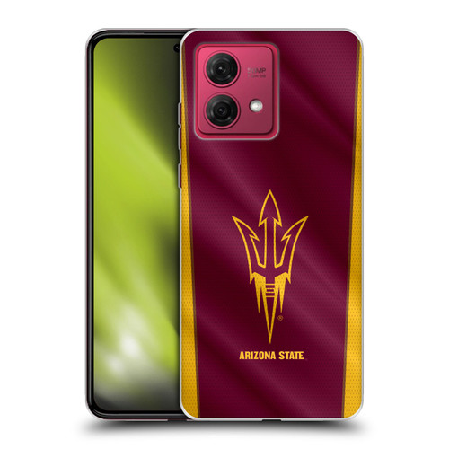 Arizona State University ASU Arizona State University Banner Soft Gel Case for Motorola Moto G84 5G