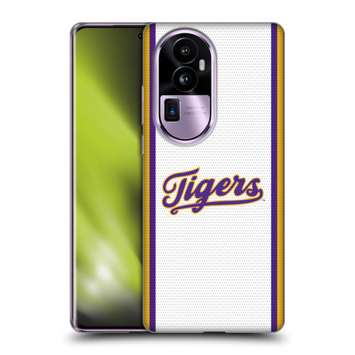 Louisiana State University LSU Louisiana State University Football Jersey Soft Gel Case for OPPO Reno10 Pro+