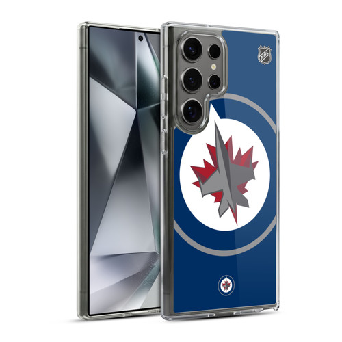 NHL Winnipeg Jets Oversized Soft Gel Case for Samsung Galaxy S24 Ultra 5G & MagSafe