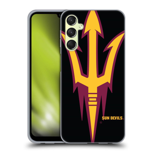 Arizona State University ASU Arizona State University Oversized Icon Soft Gel Case for Samsung Galaxy A24 4G / M34 5G