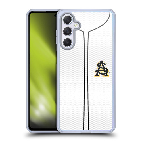 Arizona State University ASU Arizona State University Baseball Jersey Soft Gel Case for Samsung Galaxy M54 5G