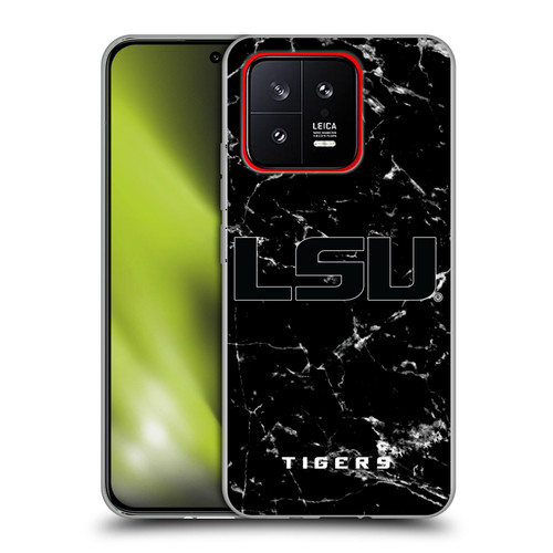 Louisiana State University LSU Louisiana State University Black And White Marble Soft Gel Case for Xiaomi 13 5G