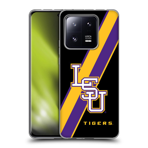 Louisiana State University LSU Louisiana State University Stripes Soft Gel Case for Xiaomi 13 Pro 5G