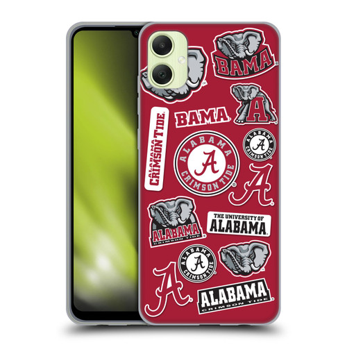 University Of Alabama UA The University Of Alabama Art Collage Soft Gel Case for Samsung Galaxy A05