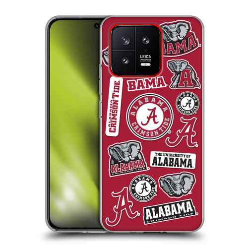 University Of Alabama UA The University Of Alabama Art Collage Soft Gel Case for Xiaomi 13 5G