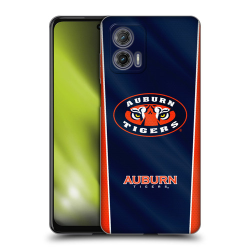 Auburn University AU Auburn University Banner Soft Gel Case for Motorola Moto G73 5G