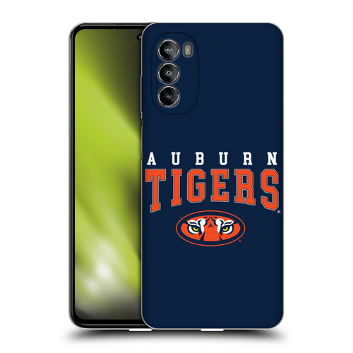 Auburn University AU Auburn University Auburn Tigers Soft Gel Case for Motorola Moto G82 5G