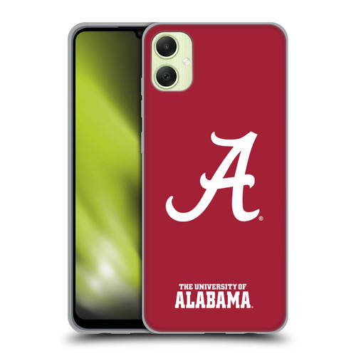 University Of Alabama UA The University Of Alabama Plain Soft Gel Case for Samsung Galaxy A05